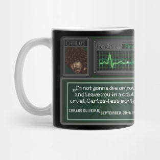 Resident Evil 3 Carlos Pixel Art Mug